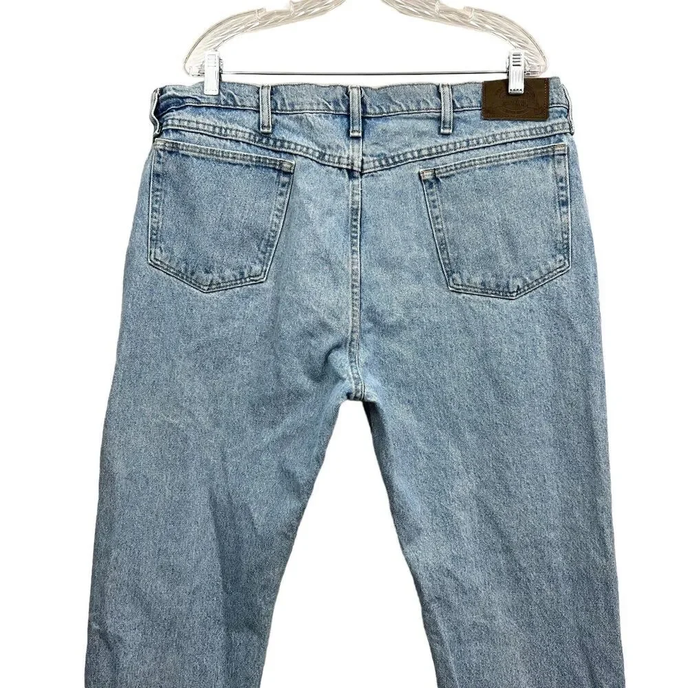 Cabelas Outdoor Gear Mens Jeans Straight 5 Pockets Zip Fly Blue Wash Sz 40Wx30L*